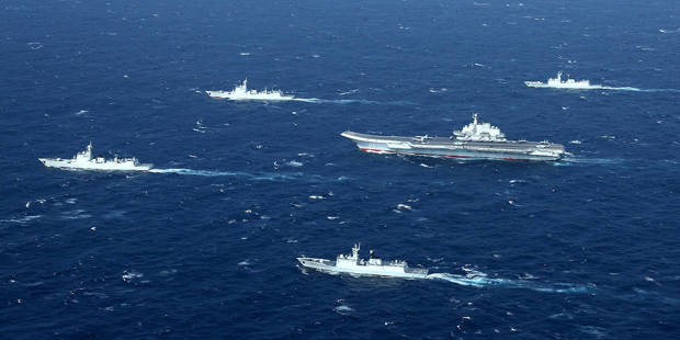 chellaney173_STRAFP via Getty Images_chinanavysouthchinasea